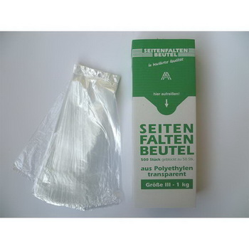 Poly Seitenfaltenbeutel 1 kg VE/500 Stk.