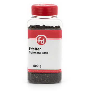 Pfeffer Schwarz und ganz