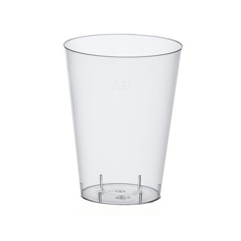 Trinkbecher glasklar 0,2 Liter