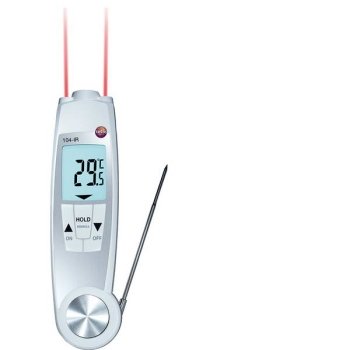 Preview: Testo 104-IR Infrarot- und Einstech- Thermometer