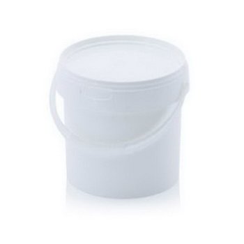 weißer Eimer 1lt