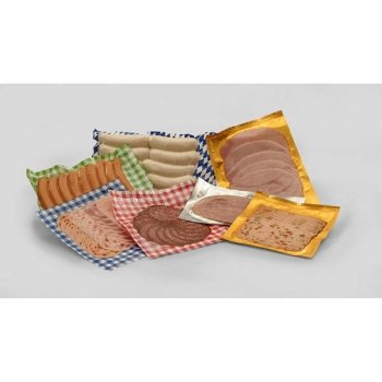 Siegelrandbeutel Karo Blau 180X240mm