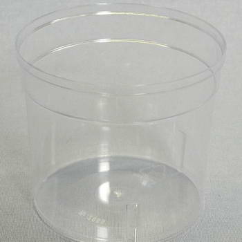 Becher glasklar 250g ohne Deckel