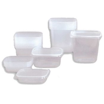 Becher eckig 150g NEU PP