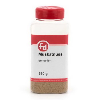 Muskatnuss gemahlen