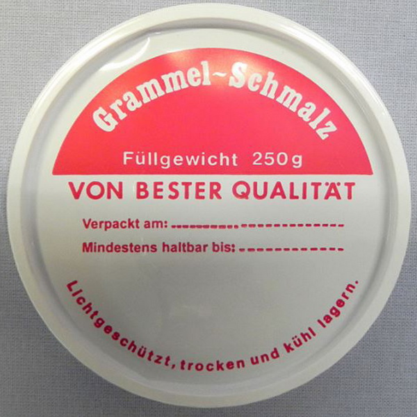 Satra Deckel 1/4 Grammelschmlaz