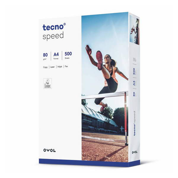 Inapa Drucker-/Kopierpapier tecno Speed 80g A4 weiß