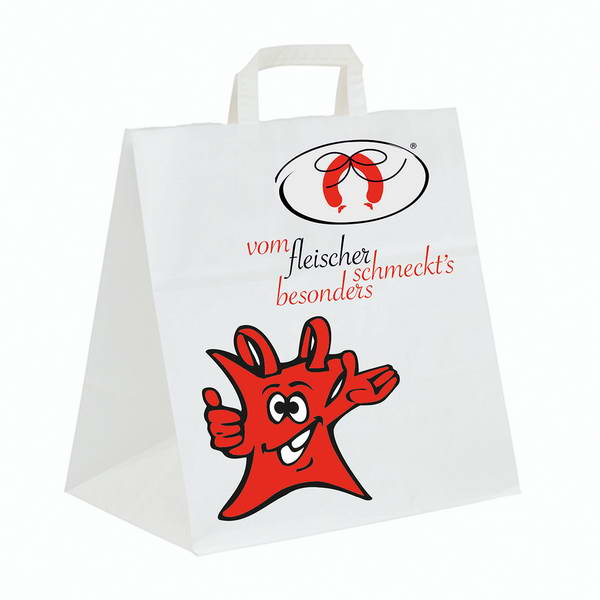 PAPIER-TT ROTER SACK 26+17X25