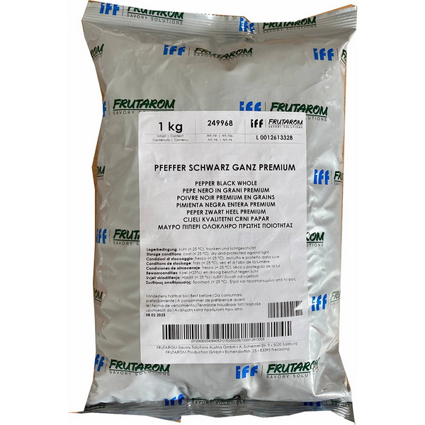 Wiberg-Pfeffer schwarz ganz 1kg