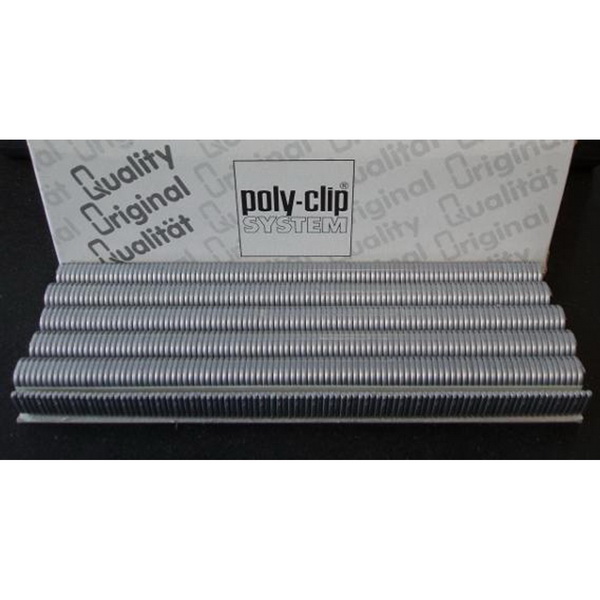 Poly Clip S 735 GH Rille silber