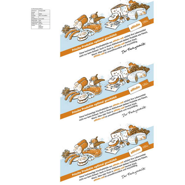  ALLFOLIN CELL Zuschnitte / AfCL-FG 1/84
