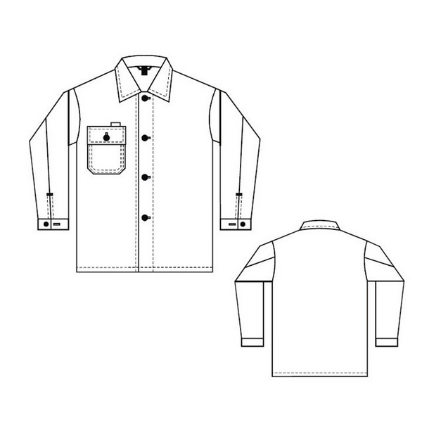 Janker weiß Gr. 56