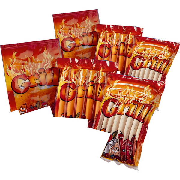 Vacuum Beutel "Grillmotiv" 210x330