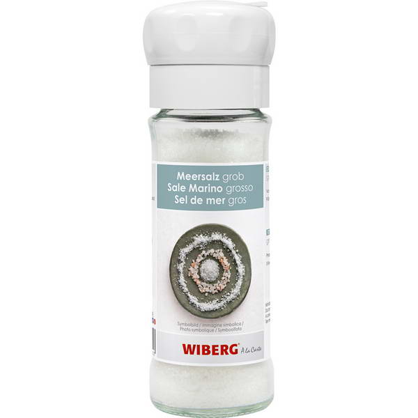 WIBERG - EINWEGMÜHLE MEERSALZ GROB 6 x 0,035 kg