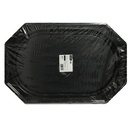 SERVIERPLATTE 53x35CM SCHWARZ